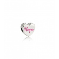 Pandora Charm-Hope Ribbon-Pink Enamel Outlet Pandora Charm-Hope Ribbon-Pink Enamel Outlet