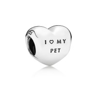 Pandora Charm-I Love My Pet-Clear CZ Outlet Pandora Charm-I Love My Pet-Clear CZ Outlet