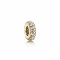 Pandora Charm-Inspiration Within Spacer-14K Gold-CZ Outlet Pandora Charm-Inspiration Within Spacer-14K Gold-CZ Outlet