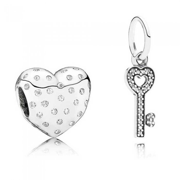 Pandora Charm-Key To My Heart Outlet
