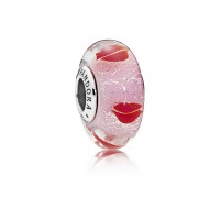 Pandora Charm-Kisses All Around-Murano Glass Outlet Pandora Charm-Kisses All Around-Murano Glass Outlet