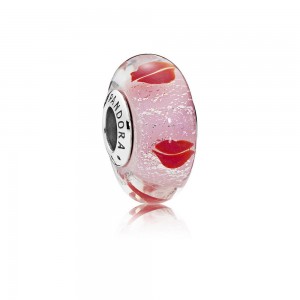 Pandora Charm-Kisses All Around-Murano Glass Outlet