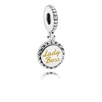 Pandora Charm-Lady Boss-Metallic Gold Enamel Outlet Pandora Charm-Lady Boss-Metallic Gold Enamel Outlet