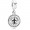 Pandora Charm-Louisiana Dangle-Black Enamel Outlet
