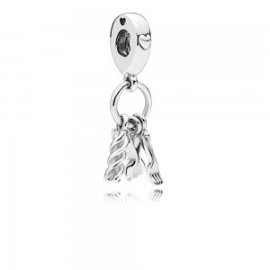 Pandora Charm-Love Pasta Dangle Outlet