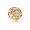Pandora Charm-Loving Bloom-14K Gold Clear CZ Outlet