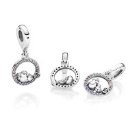 Pandora Charm-Mother Baby Bird Dangle-S t Pink Lilac Crystals Clear CZ Outlet Pandora Charm-Mother Baby Bird Dangle-S t Pink Lilac Crystals Clear CZ Outlet