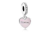 Pandora Charm-Mother Daughter Hearts Dangle-S t Pink Enamel Clear CZ Outlet Pandora Charm-Mother Daughter Hearts Dangle-S t Pink Enamel Clear CZ Outlet