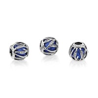 Pandora Charm-Nature's Radiance-Royal Blue Crystal Clear CZ Outlet Pandora Charm-Nature's Radiance-Royal Blue Crystal Clear CZ Outlet