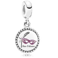 Pandora Charm-New Orleans Dangle-Mixed Enamel Outlet Pandora Charm-New Orleans Dangle-Mixed Enamel Outlet