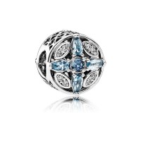 Pandora Charm-Patterns Frost-Multi-Colored Crystal Clear CZ Outlet Pandora Charm-Patterns Frost-Multi-Colored Crystal Clear CZ Outlet