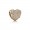 Pandora Charm-Pave Heart-Clear CZ-14K Gold Outlet