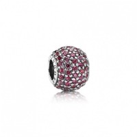 Pandora Charm-Pave Lights-Red CZ Outlet Pandora Charm-Pave Lights-Red CZ Outlet