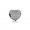 Pandora Charm-Pave Open My Heart Clip-Clear CZ Outlet