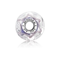 Pandora Charm-Purple Field Flowers-Murano Glass Outlet Pandora Charm-Purple Field Flowers-Murano Glass Outlet