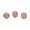 Pandora Charm-Radiant Hearts-Rose-Blush Pink Crystal Clear CZ Outlet
