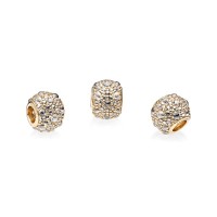 Pandora Charm-Shimmering Droplets-14K Gold-Clear CZ Outlet Pandora Charm-Shimmering Droplets-14K Gold-Clear CZ Outlet