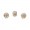 Pandora Charm-Shimmering Droplets-14K Gold-Clear CZ Outlet