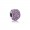 Pandora Charm-Shimmering Droplets-Fancy Purple CZ Outlet