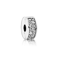 Pandora Charm-Shining Elegance Clip-Clear CZ Outlet Pandora Charm-Shining Elegance Clip-Clear CZ Outlet