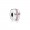 Pandora Charm-Shining Path Clip-Pink CZ Outlet