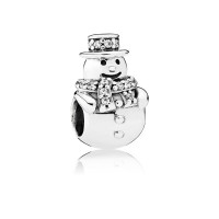 Pandora Charm-Snowman-Clear CZ Outlet Pandora Charm-Snowman-Clear CZ Outlet