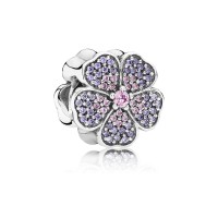 Pandora Charm-Sparkling PrimRose-Pink-Purple CZ Outlet Pandora Charm-Sparkling PrimRose-Pink-Purple CZ Outlet