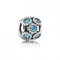 Pandora Charm-Studded Lights-Teal CZ Outlet Pandora Charm-Studded Lights-Teal CZ Outlet