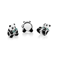 Pandora Charm-Sweet Panda-Mixed-Enamel Outlet Pandora Charm-Sweet Panda-Mixed-Enamel Outlet