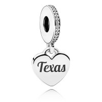 Pandora Charm-Texas Flag Heart Dangle-Mixed Enamel Outlet Pandora Charm-Texas Flag Heart Dangle-Mixed Enamel Outlet
