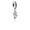 Pandora Charm-Tropical Seahorse Dangle-Teal CZ Turquoise Enamel Outlet