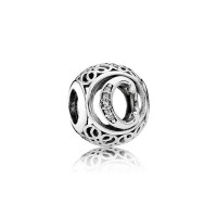 Pandora Charm-Vintage C-Clear CZ Outlet Pandora Charm-Vintage C-Clear CZ Outlet