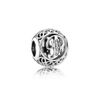 Pandora Charm-Vintage P-Clear CZ Outlet Pandora Charm-Vintage P-Clear CZ Outlet