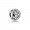 Pandora Charm-Vintage P-Clear CZ Outlet