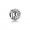 Pandora Charm-Vintage Q-Clear CZ Outlet