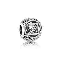 Pandora Charm-Vintage Z-Clear CZ Outlet Pandora Charm-Vintage Z-Clear CZ Outlet