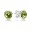 Pandora Earring-August Birthstone Peridot Droplet-925 Silver Outlet