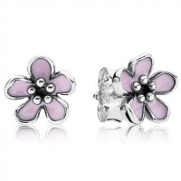 Pandora Earring-Cherry Blossom Flowers Stud Outlet Pandora Earring-Cherry Blossom Flowers Stud Outlet