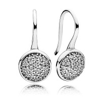 Pandora Earring-Dazzling Droplets Dropper Outlet Pandora Earring-Dazzling Droplets Dropper Outlet