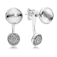 Pandora Earring-Dazzling Droplets Ear Jacket Outlet Pandora Earring-Dazzling Droplets Ear Jacket Outlet