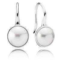 Pandora Earring-Luminous Droplets Dropper-925 Silver Outlet Pandora Earring-Luminous Droplets Dropper-925 Silver Outlet