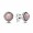 Pandora Earring-October Birthstone Pink Opal Birthstone Stud Outlet