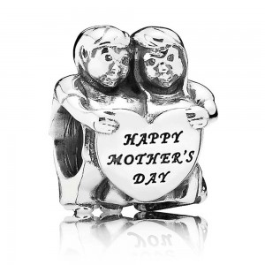 Pandora Bracelet-Dear Mother Family Complete-Silver Outlet