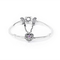 Pandora Bracelet-Opulent Heart Love Complete-CZ-Silver Outlet Pandora Bracelet-Opulent Heart Love Complete-CZ-Silver Outlet
