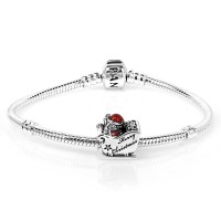 Pandora Bracelet-Sleighing Santa Christmas Complete Outlet