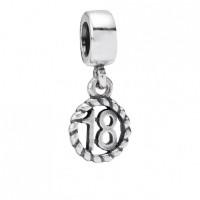 Pandora Charm-18th Birthday Dangle Outlet Pandora Charm-18th Birthday Dangle Outlet