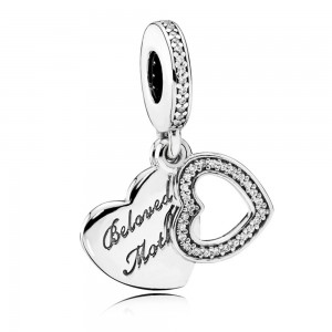 Pandora Charm-Beloved Mother Pendant Family-Sterling Silver Outlet