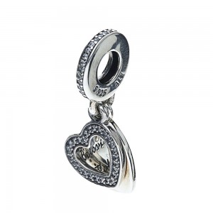 Pandora Charm-Beloved Mother Pendant Family-Sterling Silver Outlet