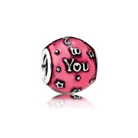 Pandora Charm-Birthday Celebration-Transparent Cerise Enamel Outlet Pandora Charm-Birthday Celebration-Transparent Cerise Enamel Outlet