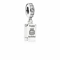 Pandora Charm-Birthday Wishes Dangle-Clear CZ Outlet Pandora Charm-Birthday Wishes Dangle-Clear CZ Outlet